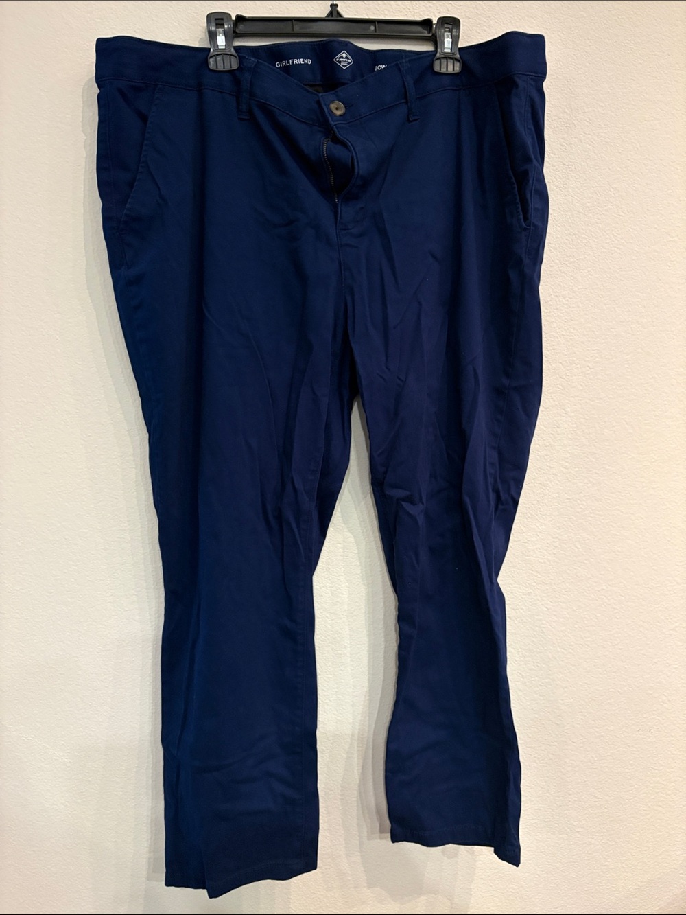 Slim Navy Chino Pants - Classic Everyday Style